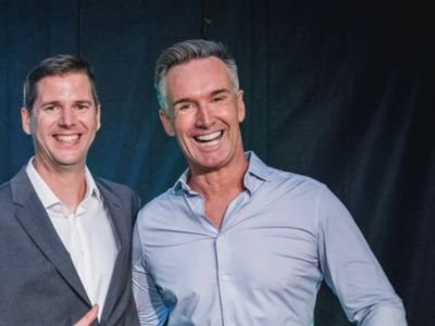 Andreas Kriwan mit Denys Scharnweber